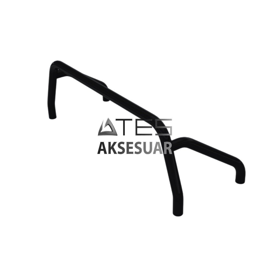 34128452-bfeb-4d8c-9194-8b4a160abb27-4.jpg MITSUBISHI L 200 2006-2015 ELİX BLACK Pickup Boru Tip Rollbar - Görsel 1