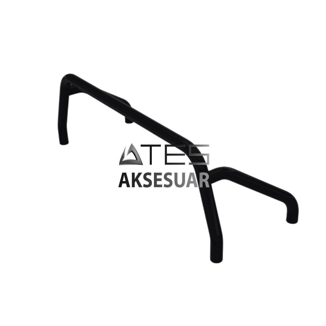 34128452-bfeb-4d8c-9194-8b4a160abb27-5.jpg MITSUBISHI L 200 2019+ ELİX BLACK Pickup Boru Tip Rollbar - Görsel 1