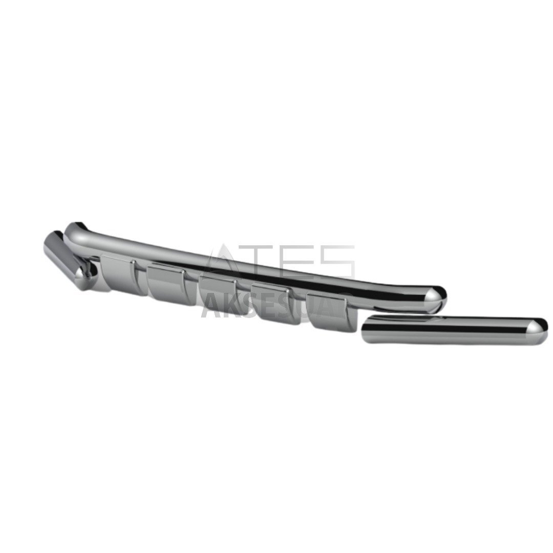 549627ff-d53b-4d49-af8f-72c3e82c4e6c-2.jpg MERCEDES X-CLASS 2017+ SNAKE KROM ÖN KORUMA - Görsel 1
