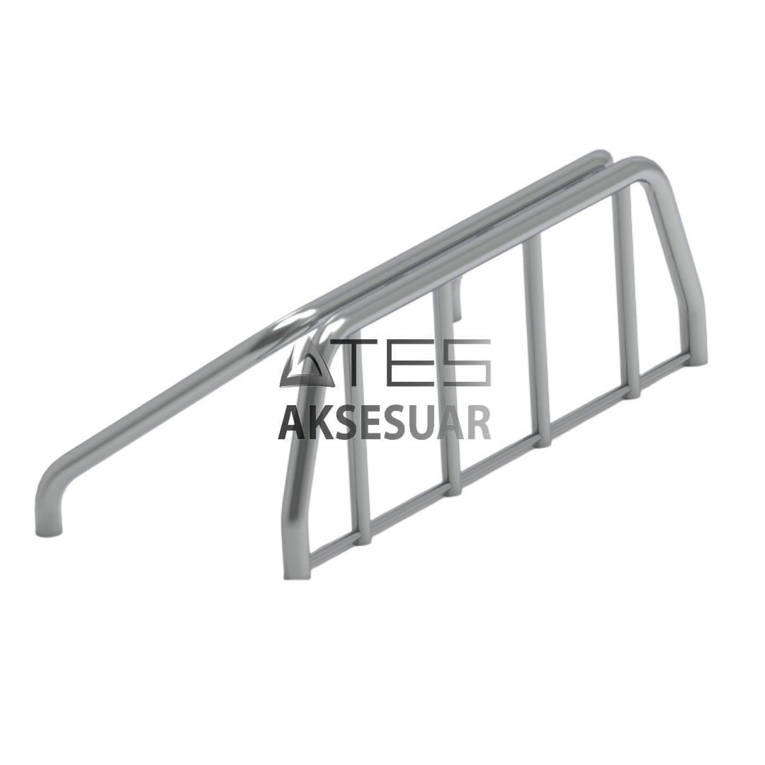 9b094307-8eaf-4011-933f-0af2b3b10244-4.jpg ISUZU D-MAX 2018+ HOLO KROM Pickup Boru Tip Rollbar - Görsel 1
