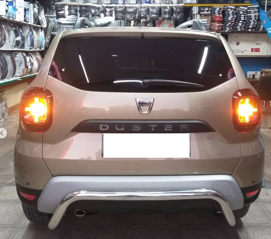 a8.png DACİA DUSTER ARKA KROM KORUMA - Görsel 1