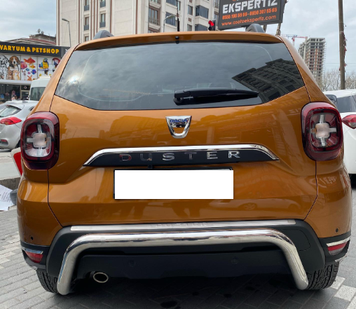 b4.png DACİA DUSTER ARKA KROM KORUMA - Görsel 1