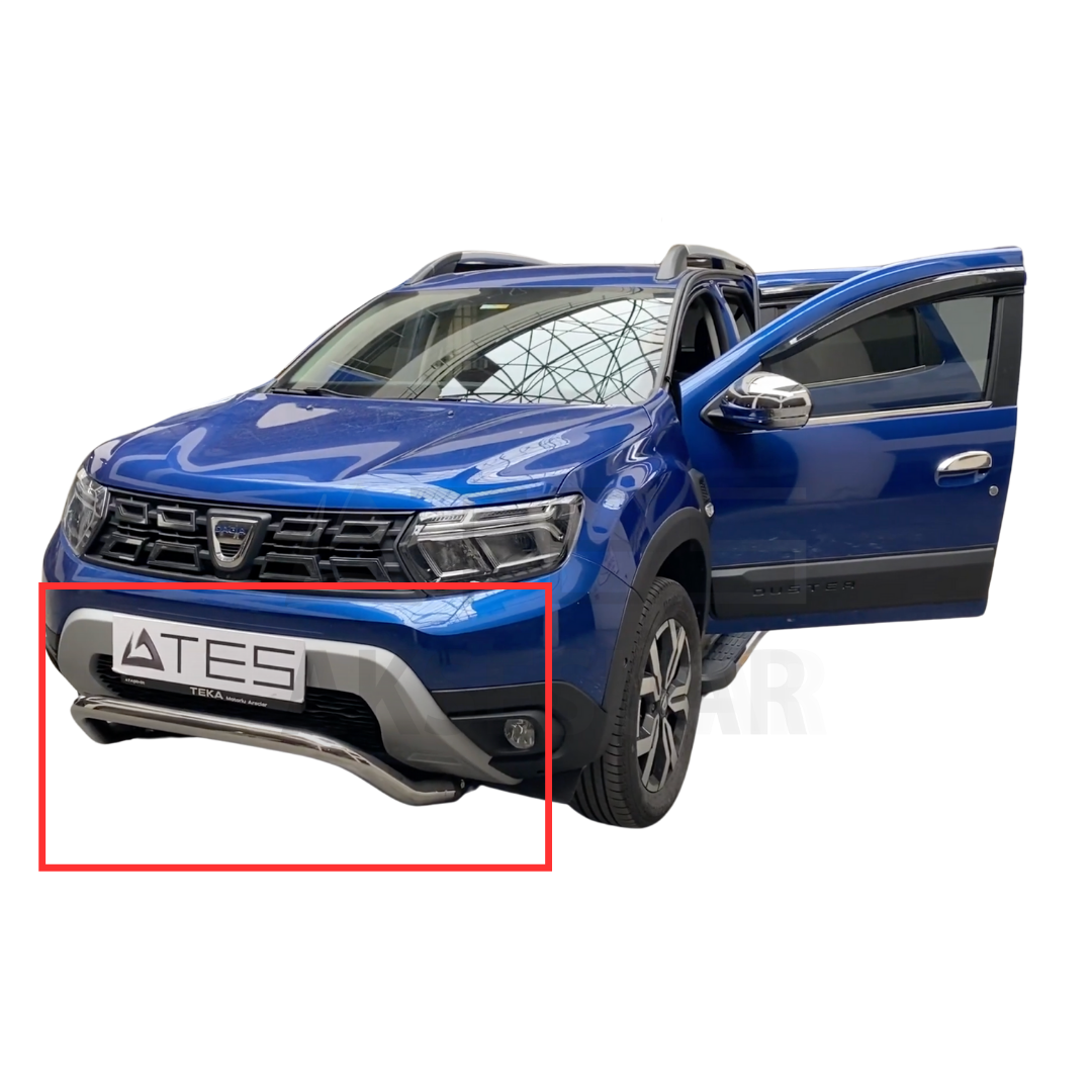 dacia-duster-krom-on-koruma-plaka-alti.png Dacia Duster Krom Ön Koruma Plaka Altı Model - Görsel 1