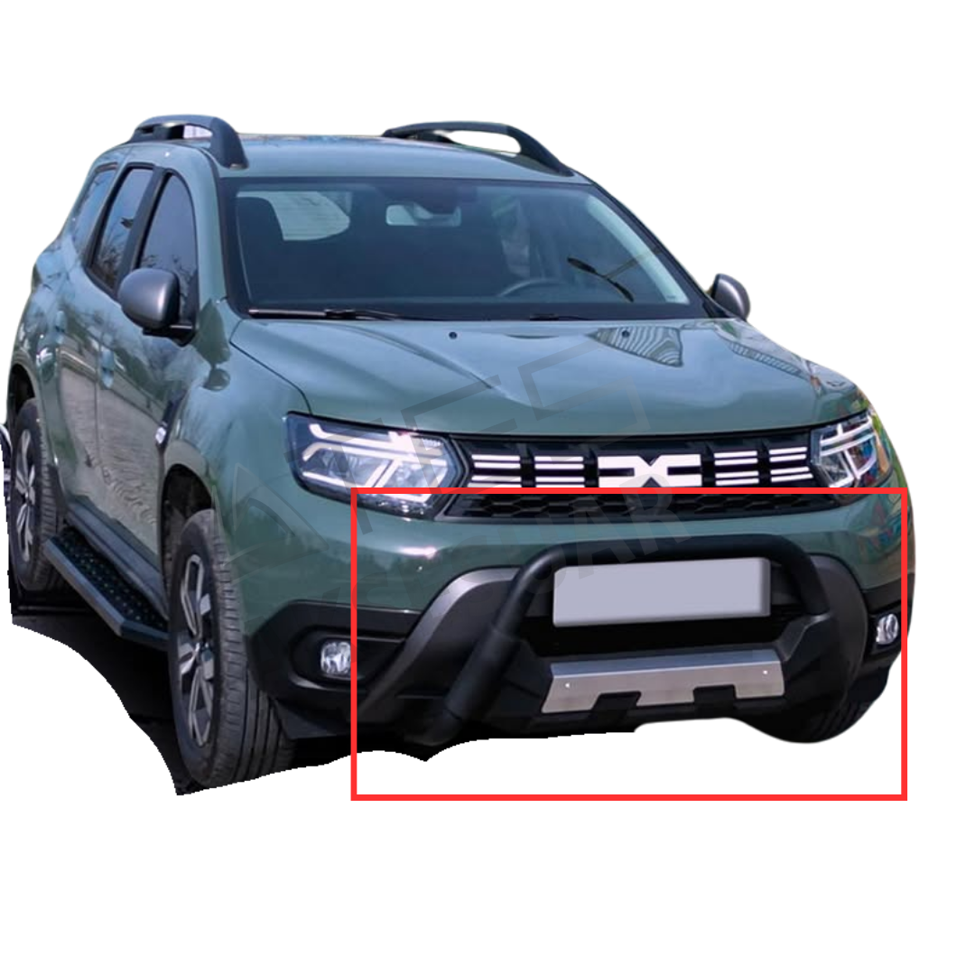 dacia-duster-poliuretan-on-koruma-2.png Dacia Duster Poliüretan Ön Koruma Siyah - Görsel 1