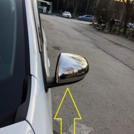 Dacia Duster Ayna Kapağı 2 Parça Paslanmaz Çelik Krom 2018>