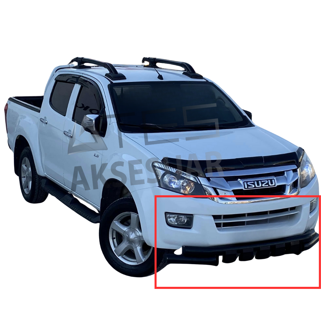 isuzu-d-max-2014-shark-on-koruma-siyah.png İsuzu D-Max Ön Koruma - Görsel 1