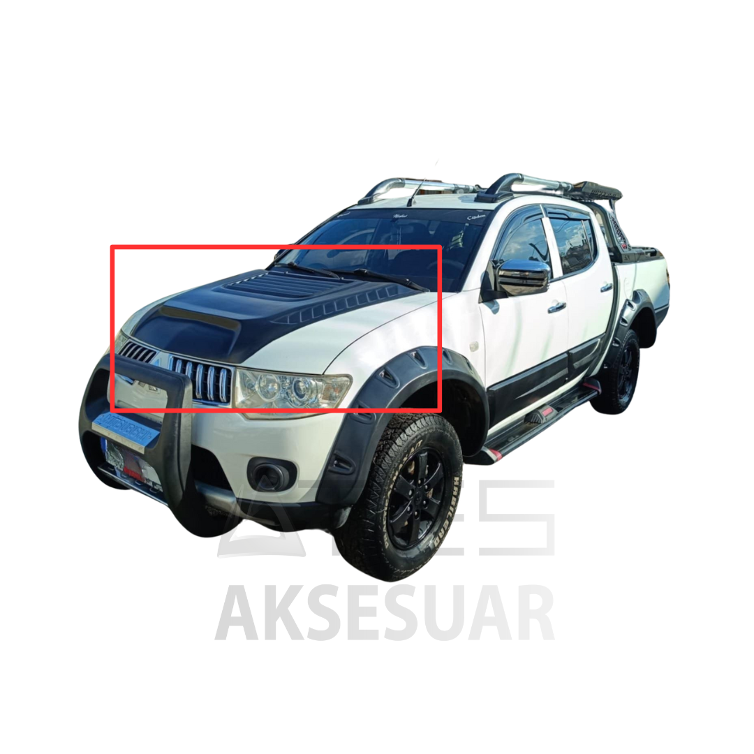l200-on-kaput-scopp-fiber-ates-aksesuar.png Mitsubishi L200 Ön Kaput Scopp Kaplama Fiber - Görsel 1