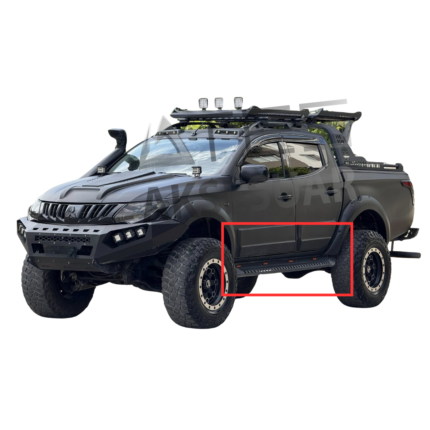 Mitsubishi L200 Metal Lazer Kesim Yan Basamak