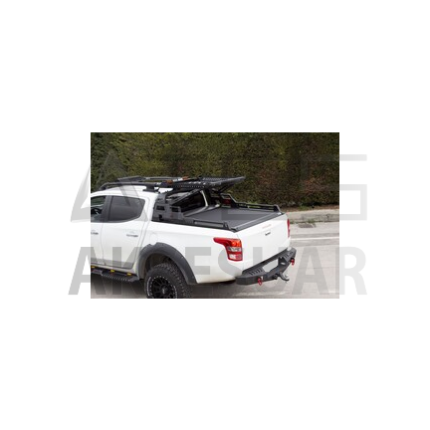 Mitsubishi L200 Omback Sürgülü Bagaj Kapama Siyah Kobra Rollbar için 2015-2019 Arası