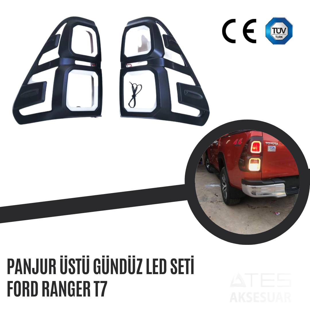 stop-lamba-seti-siyah-ledli-ford-ranger-ates-aksesuar-28.png Panjur Üstü Gündüz Led Seti Ford Ranger T7 - Görsel 1