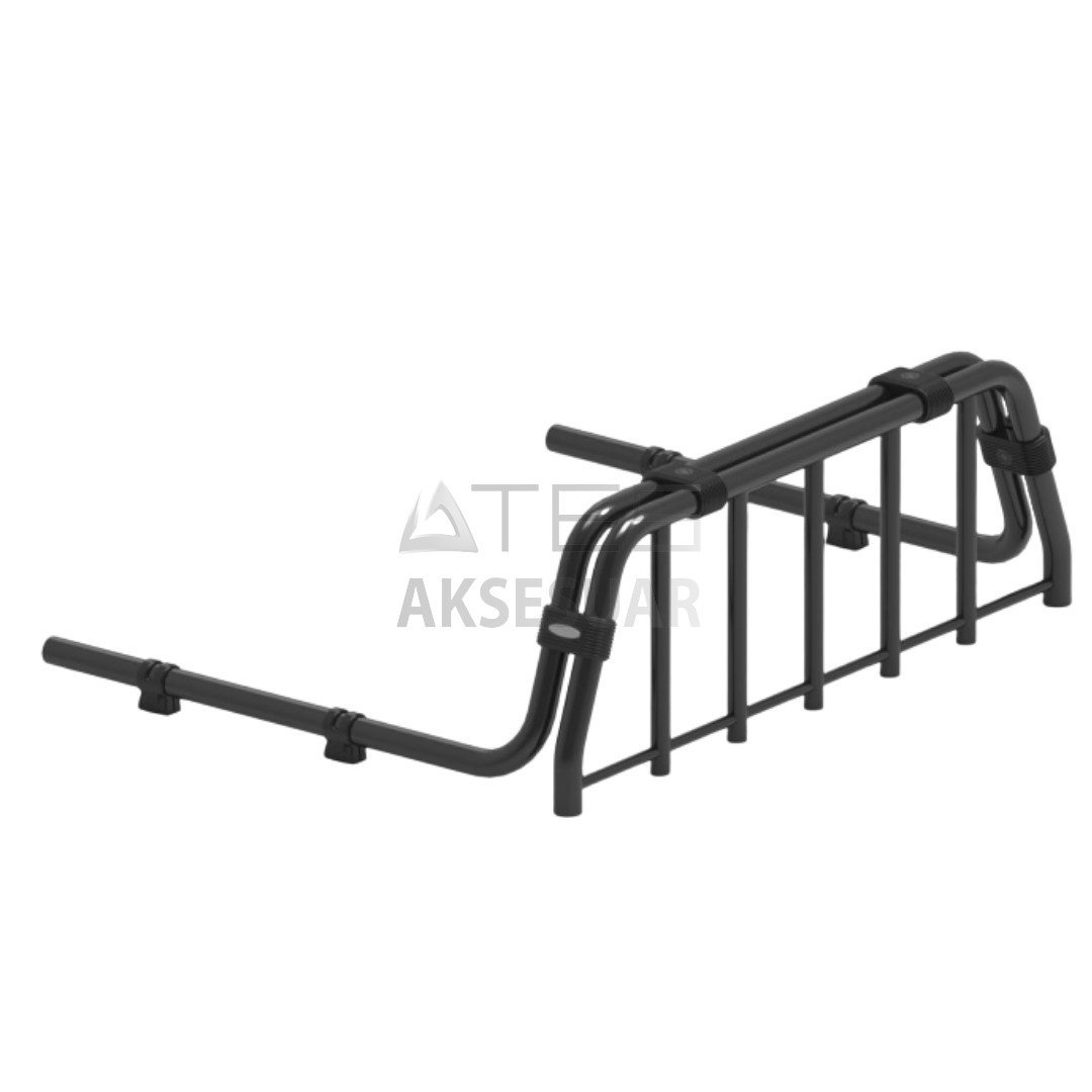 village-master-black-picku-boru-tip-rollbar-11.jpg TOYOTA HILUX 2005-2015 VİLLAGE MASTER BLACK PİCKUP BORU TİP ROLLBAR - Görsel 1