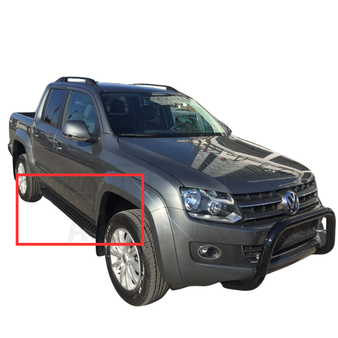 volkswagen-amarok-noktali-yan-basamak.png Volkswagen Amarok Yan Basamak Noktalı Model Kaydırmaz Siyah - Görsel 1