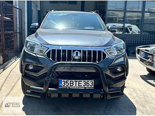 x5-1230755308r7j.jpg Ssangyong Musso Ön Koruma Double Shark - Görsel 1