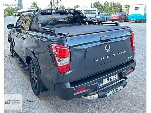 x5-1230833383r4g-1.jpg Ssangyong Musso Arka Tampon Koruma - Görsel 1