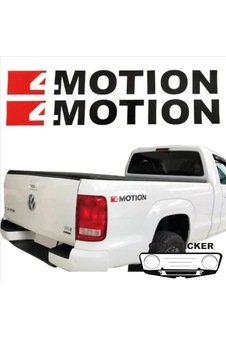 4 Motion Amarok Sticker 1 Çift Oto Sticker