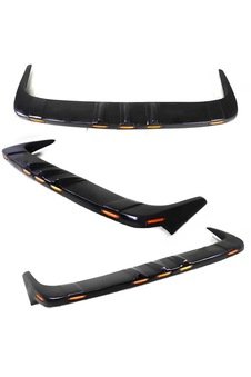 IMG-5111172456900388635.jpg Volkswagen Amarok Ledli Tavan Moonvisör Kep Parlak Siyah N11.45875 - Görsel 1