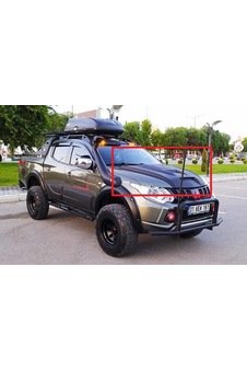 Mitsubishi L200 Kaput Kabatma Scuup Rüzgarlık