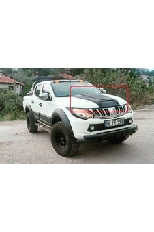 Fiat Fullback-L200 Ön Kaput Scoop Plastik