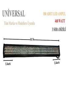 TOYOTA HİLÜX UYUMLU 82 CM YANLARI ÇAKARLI LED BAR