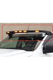 Toyota Hilüx Revo 2015Fiber Mönvisör Şapka Ledli