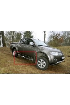 Mitsubishi L200 2007 2015 Arası Yan Basamak Takımı Koruma
