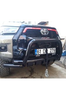 Toyota Hilüx 200520152020 Üzeri Ön Koruma Şhark Siyah