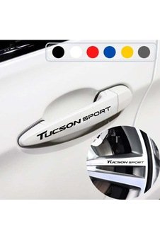 Hyundai Tucson Için Kapı Kolu Ve Jant Sticker (10 Adet)
