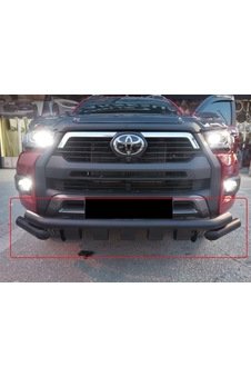 Toyota Hilüx 2019Ön Bıyık Glorcty Ön Koruma Siyah-Arp Pluss